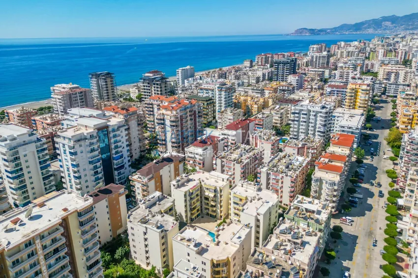 Apartment 1+1 in the center of Mahmutlar from the owner — furnished, with a glazed balcony, 250 m from the sea 2 