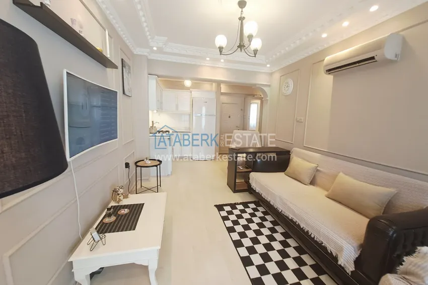 Purchase  Apartment 1+1 in the center of Mahmutlar from the owner — furnished, with a glazed balcony, 250 m from the sea 4 