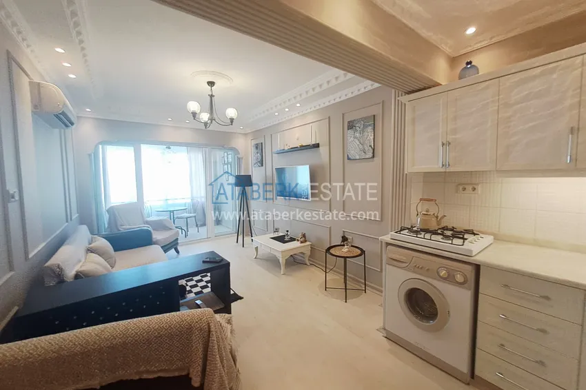 Purchase  Apartment 1+1 in the center of Mahmutlar from the owner — furnished, with a glazed balcony, 250 m from the sea 5 