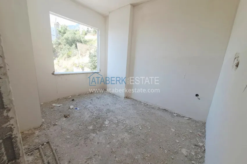 Purchase 1+1 apartment overlooking the sea and Mount Ich Kale in Alanya, Mahmutlar — sale from the owner 3 