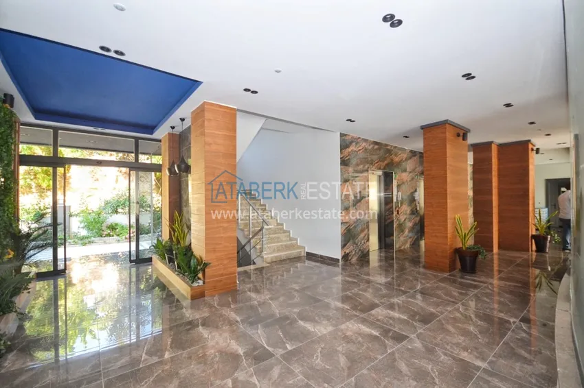 2+1 apartment with furniture and partial sea view in Mahmutlar — sale from owner 12