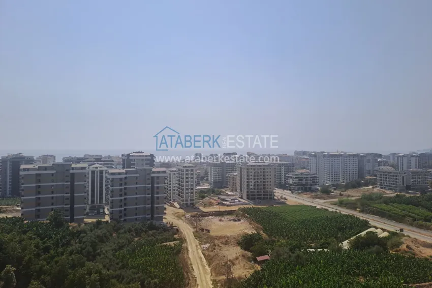 Purchase 2+1 duplex with separate kitchen and panoramic views — Alanya, Mahmutlar 15 