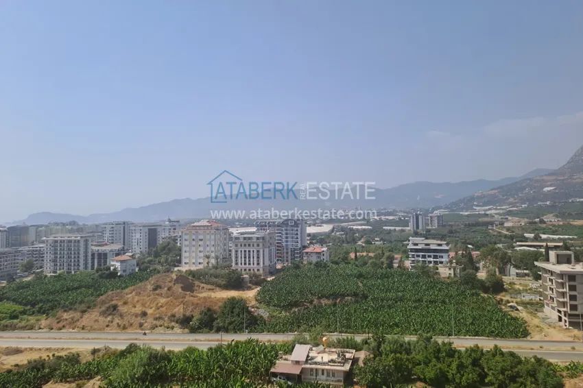 Purchase 2+1 duplex with separate kitchen and panoramic views — Alanya, Mahmutlar 17 