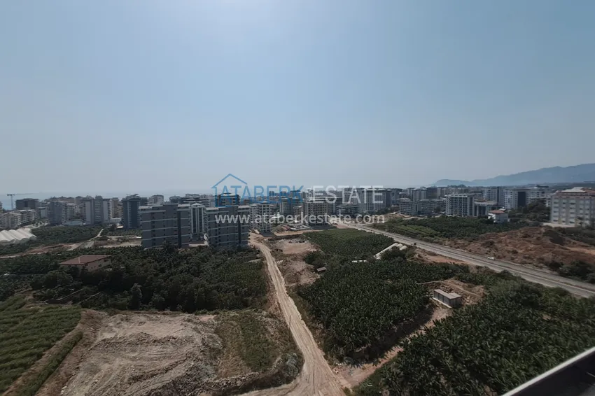 Purchase 2+1 duplex with separate kitchen and panoramic views — Alanya, Mahmutlar 19 