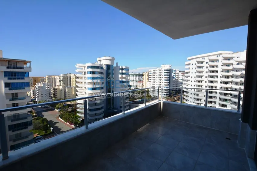 Purchase 2+1 apartment with furniture and partial sea view in Mahmutlar — sale from owner 20
