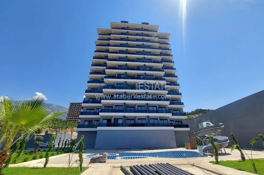 2+1 duplex with separate kitchen and panoramic views — Alanya, Mahmutlar 4 