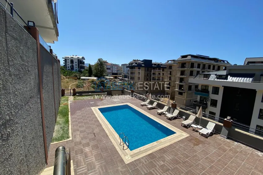 2+1 penthouse duplex with sea and mountain views in the center of Alanya 6 