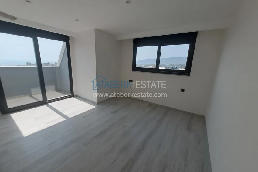 Purchase 2+1 duplex with separate kitchen and panoramic views — Alanya, Mahmutlar 9 