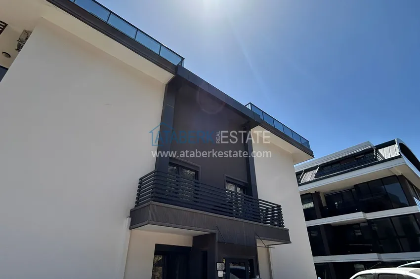 2+1 penthouse duplex with sea and mountain views in the center of Alanya 8 