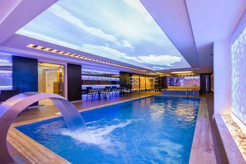 1+1 furnished apartment in the center of Alanya — Cleopatra beach area 10 