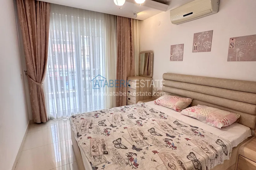 Purchase  1+1 furnished apartment in the center of Alanya — Cleopatra beach area 6 