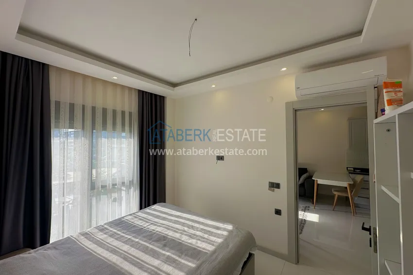 Purchase Newly furnished 1+1 apartment in a comfort-class residence in Oba, Alanya 5 