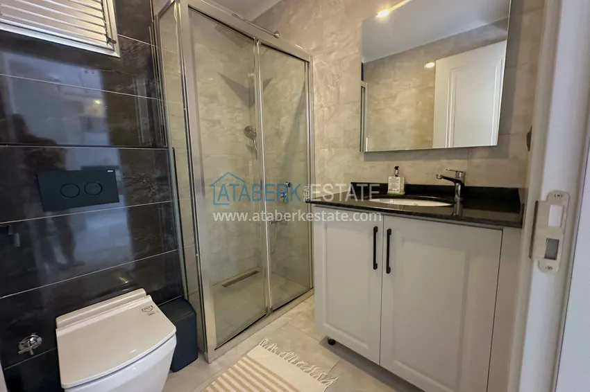 Purchase Newly furnished 1+1 apartment in a comfort-class residence in Oba, Alanya 6 