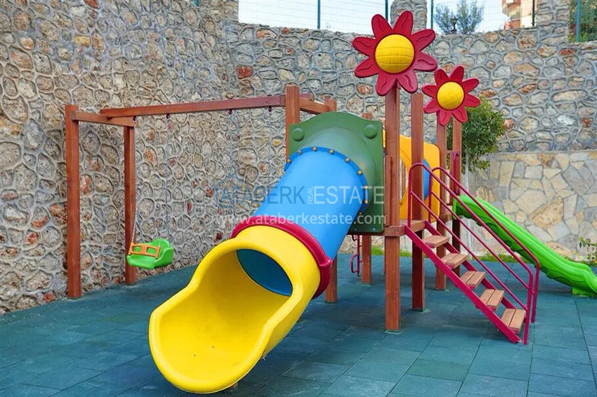 Turnkey 1+1 apartment in Tosmur district — property for a residence permit in Alanya 8