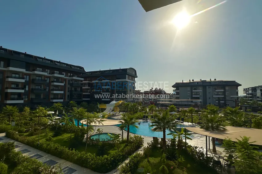 Purchase Newly furnished 1+1 apartment in a comfort-class residence in Oba, Alanya 9 