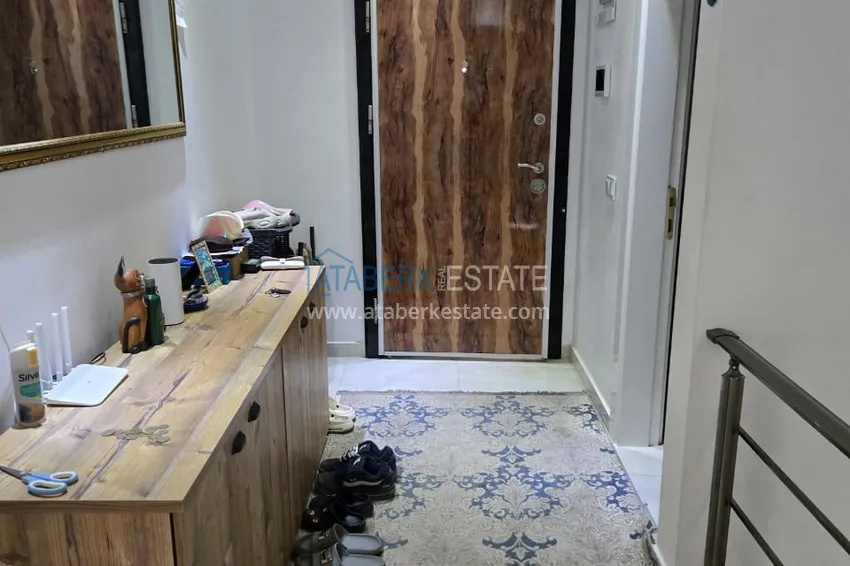 Purchase  Duplex apartment with access to the garden from the owner in Alanya, Kestel district  1 