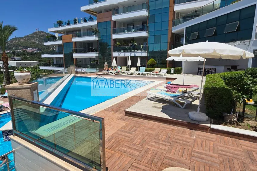 2+1 apartment in Alanya, Cikcilli district - furnished, luxury residence  10 