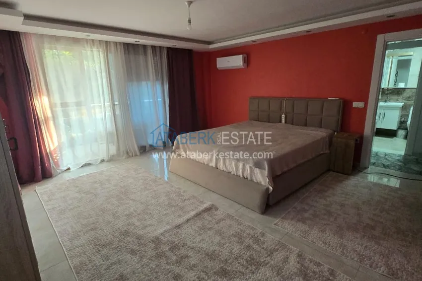 Purchase  Duplex apartment with access to the garden from the owner in Alanya, Kestel district  14 