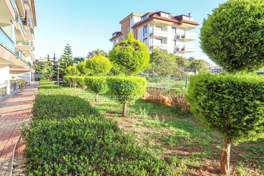 Duplex apartment with access to the garden from the owner in Alanya, Kestel district  13 