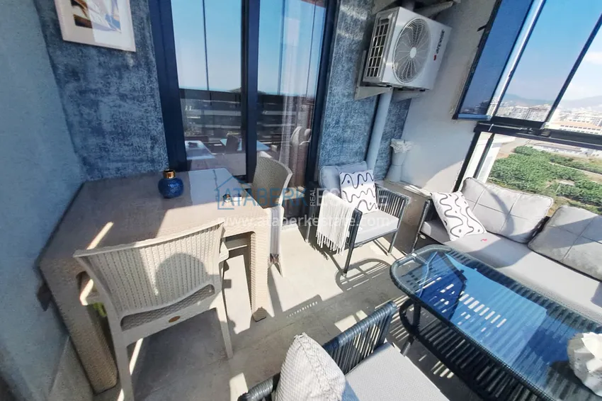 Purchase Two-bedroom furnished apartment for long-term rent in the center of Mahmutlar, Saturday market area No. 112 15 