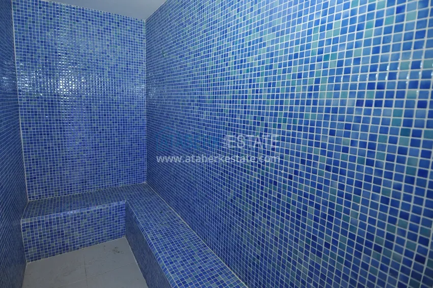 Duplex apartment with access to the garden from the owner in Alanya, Kestel district  18 
