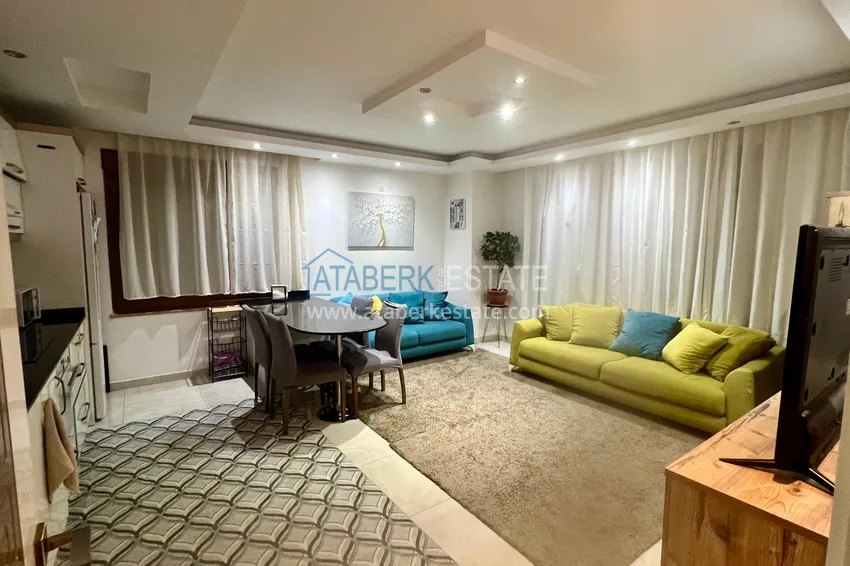 Purchase  Duplex apartment with access to the garden from the owner in Alanya, Kestel district  2 