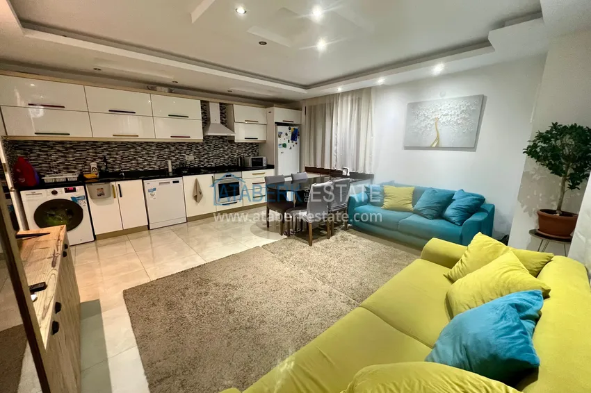 Purchase  Duplex apartment with access to the garden from the owner in Alanya, Kestel district  3 