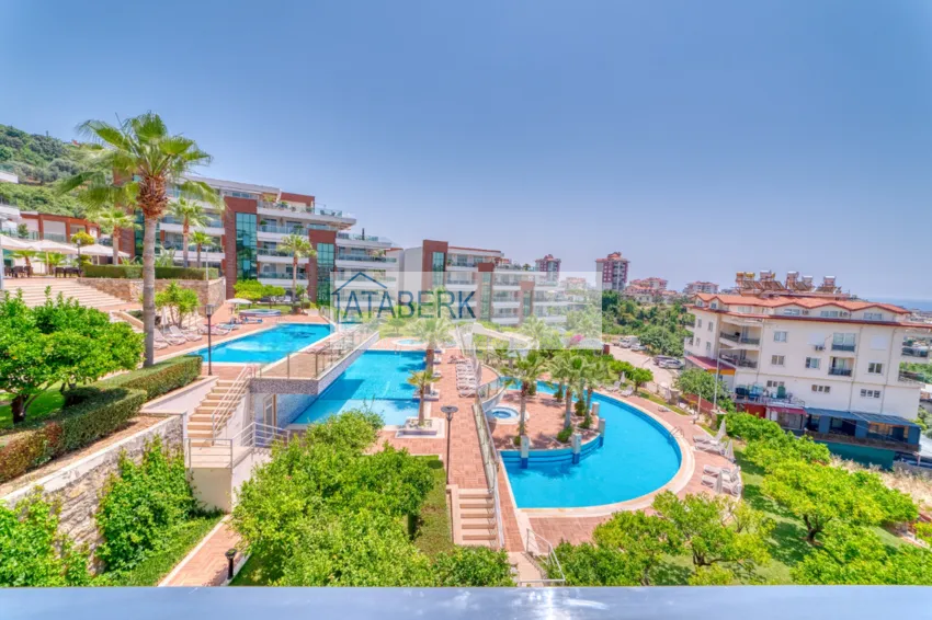 2+1 apartment in Alanya, Cikcilli district - furnished, luxury residence  2 