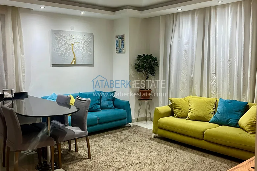 Purchase  Duplex apartment with access to the garden from the owner in Alanya, Kestel district  6 