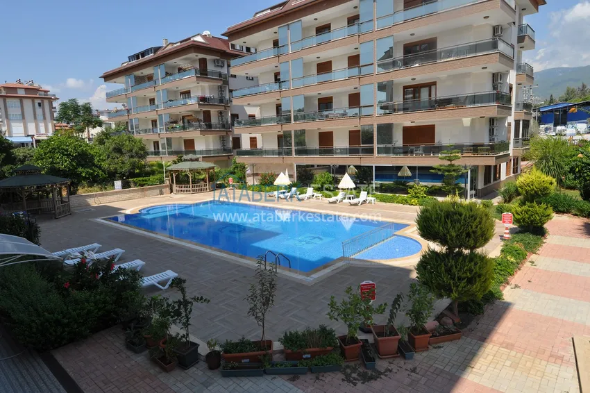Duplex apartment with access to the garden from the owner in Alanya, Kestel district  8 
