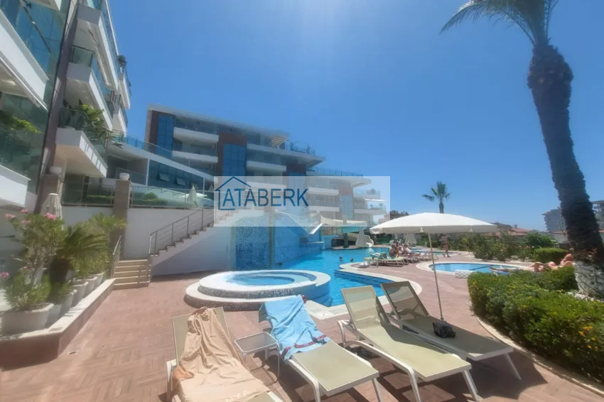 2+1 apartment in Alanya, Cikcilli district - furnished, luxury residence  6 