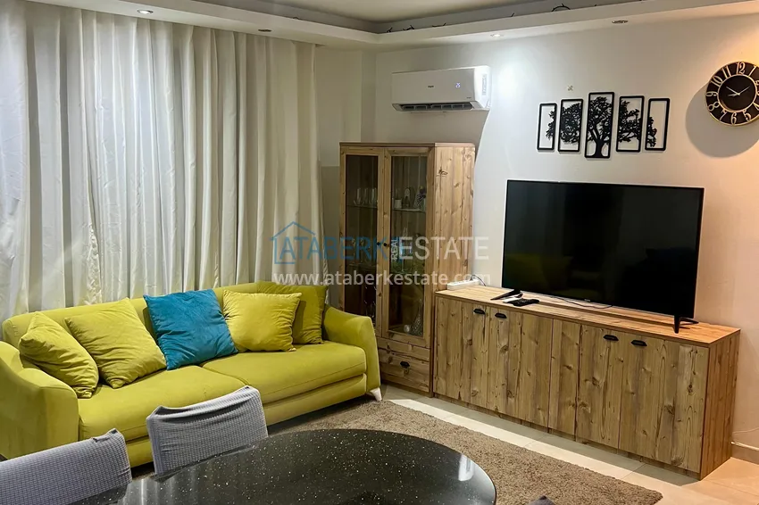 Purchase  Duplex apartment with access to the garden from the owner in Alanya, Kestel district  9 