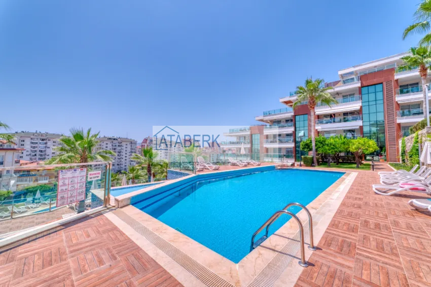 2+1 apartment in Alanya, Cikcilli district - furnished, luxury residence  7 