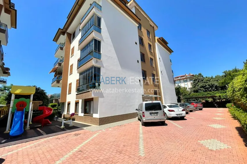 Duplex apartment with access to the garden from the owner in Alanya, Kestel district  11 