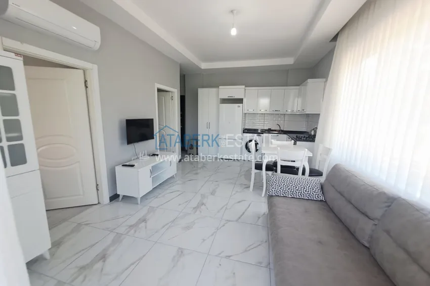 Purchase  Cozy 1+1 apartment with new furniture and a view of a pine forest — Avsallar, Alanya 5 