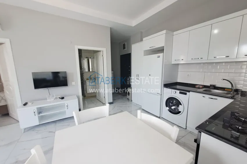 Purchase  Cozy 1+1 apartment with new furniture and a view of a pine forest — Avsallar, Alanya 6 