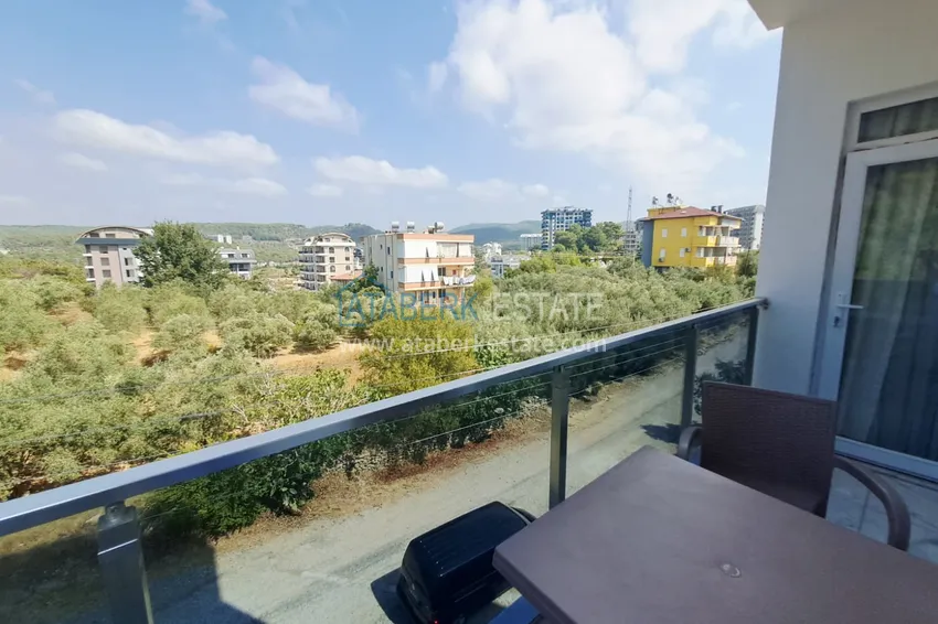 Purchase  Cozy 1+1 apartment with new furniture and a view of a pine forest — Avsallar, Alanya 12 