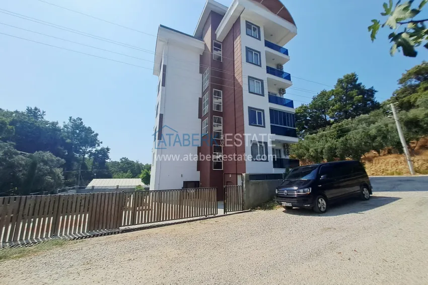 Cozy 1+1 apartment with new furniture and a view of a pine forest — Avsallar, Alanya 2 