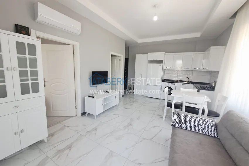 Purchase  Cozy 1+1 apartment with new furniture and a view of a pine forest — Avsallar, Alanya 4 