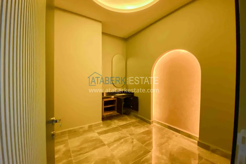 1+1 furnished apartment in Mahmutlar from the owner 24 