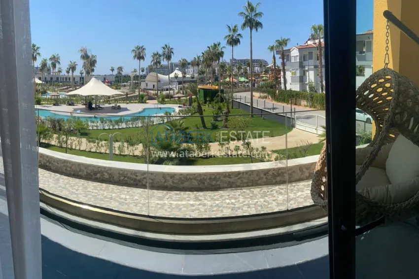 Purchase 2+1 garden duplex for rent in Alanya, Turkler district - A8 Complex Hotel 11