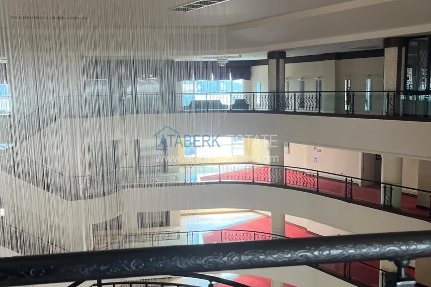 Furnished 2+1 apartment for rent in Alanya, Mahmutlar district — a legendary hotel complex with a private beach No. 708 24