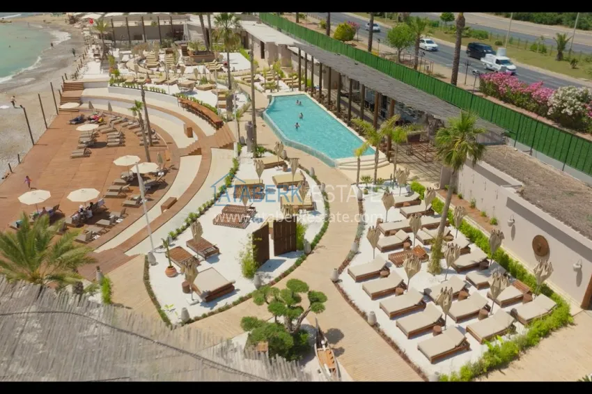 2+1 garden duplex for rent in Alanya, Turkler district - A8 Complex Hotel 34