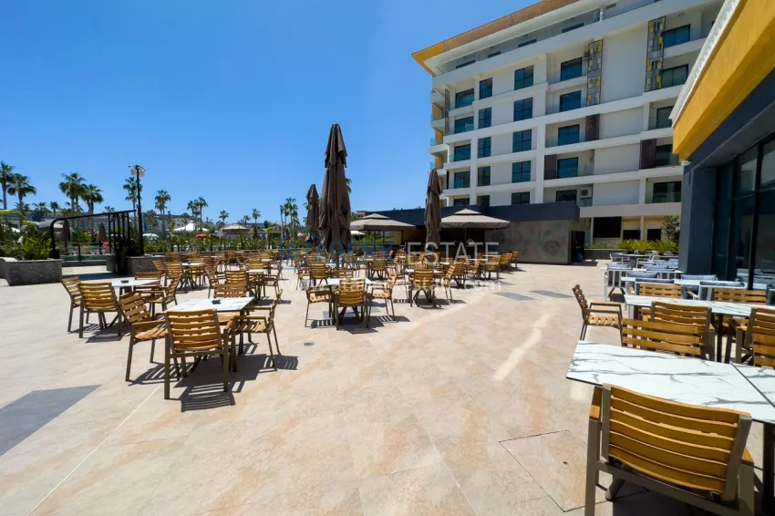 2+1 garden duplex for rent in Alanya, Turkler district - A8 Complex Hotel 58