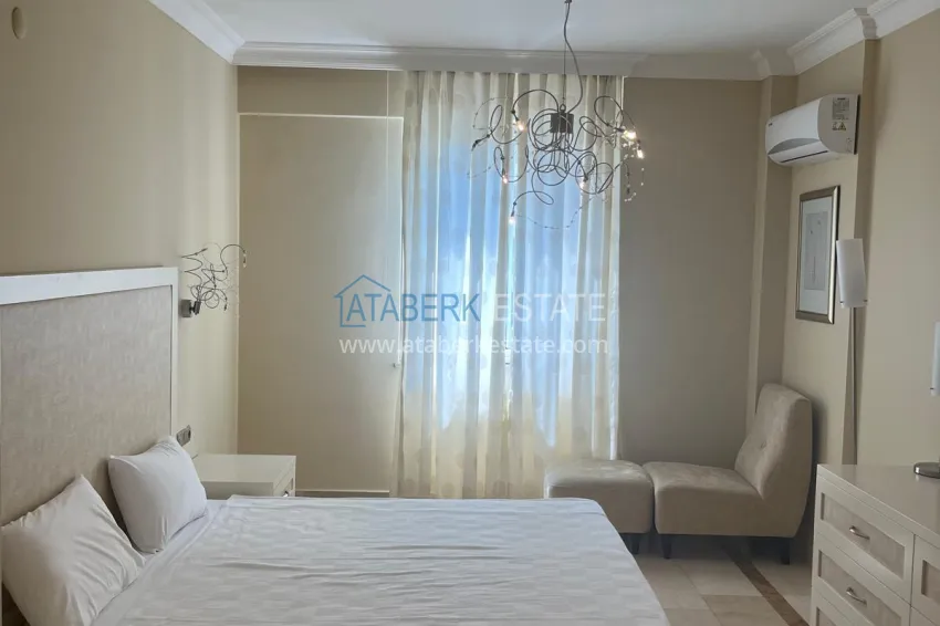 Purchase Furnished 2+1 apartment for rent in Alanya, Mahmutlar district — a legendary hotel complex with a private beach No. 708 4