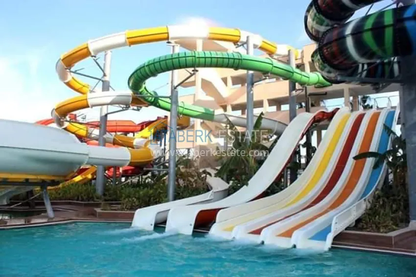 Furnished 2+1 apartment for rent in Alanya, Mahmutlar district — a legendary hotel complex with a private beach No. 708 5