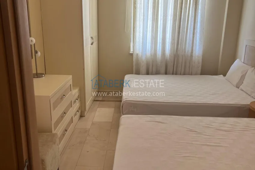 Purchase Furnished 2+1 apartment for rent in Alanya, Mahmutlar district — a legendary hotel complex with a private beach No. 708 5