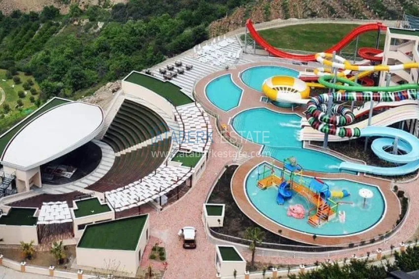 Furnished 2+1 apartment for rent in Alanya, Mahmutlar district — a legendary hotel complex with a private beach No. 708 7