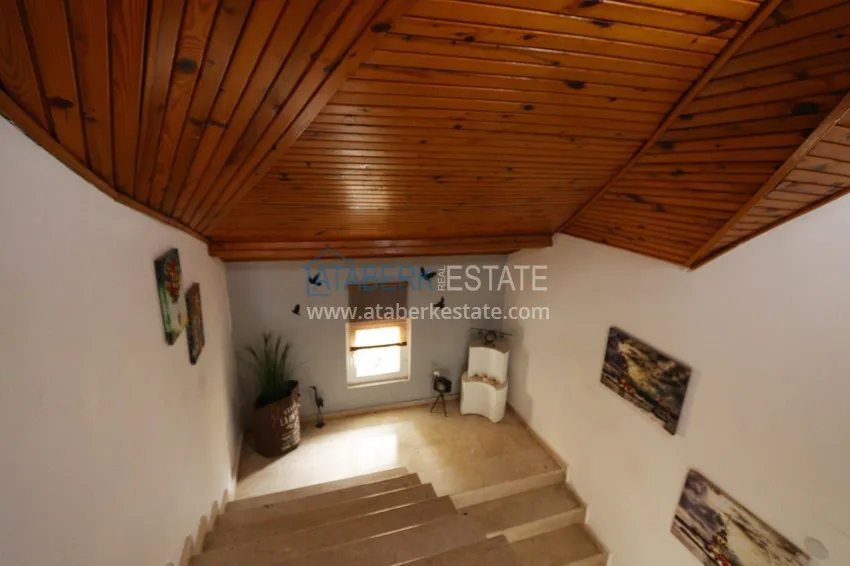 Purchase  Two-story 5+1 villa with private pool in Kargicak — suitable for obtaining citizenship 13 