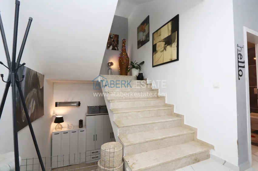 Purchase  Two-story 5+1 villa with private pool in Kargicak — suitable for obtaining citizenship 19 